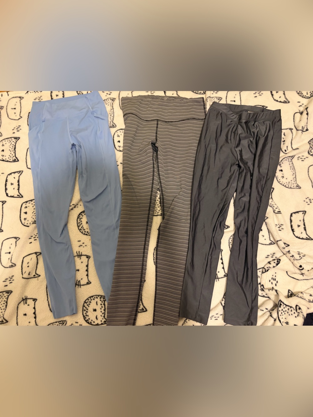 3 leggings bundle- size m- woman